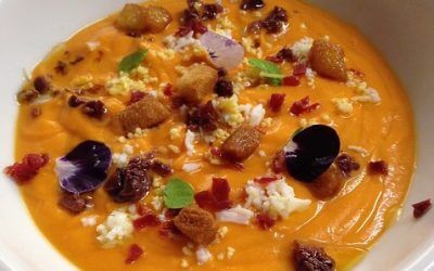 Salmorejo sin pan